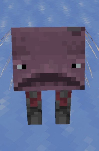 Create meme: strider minecraft new mob, minecraft mod strider, minecraft 