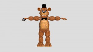 Создать мем: unwithered freddy 3d model, фигурки фнаф, фнаф аниматроники фнаф 1