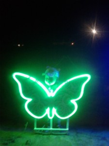 Создать мем: neon light, неоновы, light butterfly neon
