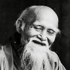 Create meme: the smiling sage meme, Morihei Ueshiba, meme Chinese sage