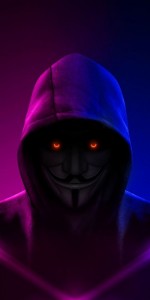Create meme: anonymous, darkness, anonymous mask hoodie