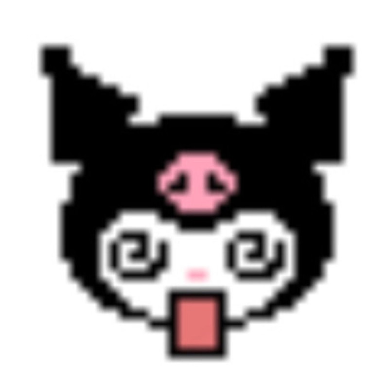 Create meme: hello kitty kuromi, pixel art icons, pixel art
