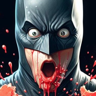 Create meme: Batman face, surprised batman, Batman smiles