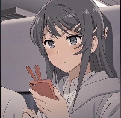 Create meme: seishun buta yarou wa bunny, Mia Sakurajima, anime seishun buta yarou wa bunny