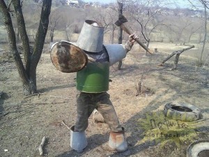 Create meme: knight, Russian cosplay senseless and merciless, humor jokes