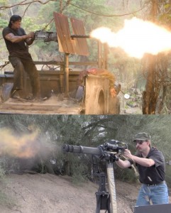 Create meme: shoot huskies, Rambo with a machine gun, Stallone with gun photo