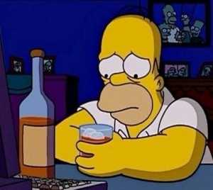 Create meme: Homer, Homer Simpson, Homer sad