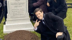 Create meme: grant gastin near the grave of Oliver, people