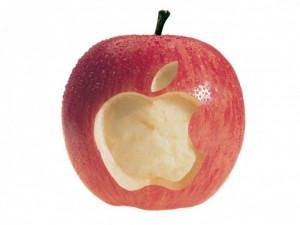 Создать мем: надкушенное яблоко, яблоко, a apple