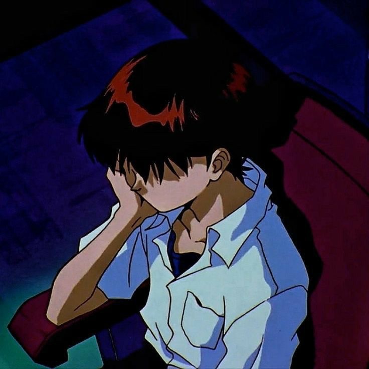 Create meme: Shinji Evangelion, figure , evangelion