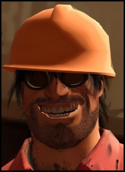 Create meme: cheerful engineer, tf2 engineer stoned, tf2 engineer