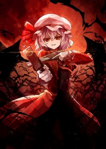 Create meme: remilia scarlet, touhou project