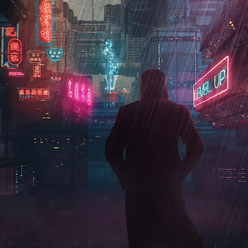 Create meme: blade runner 2049 city, blade runner 2049, Blade runner art