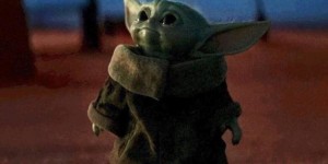 Create meme: meme gif, baby Yoda, Cartoon