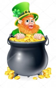 Create meme: pot of gold, pot of gold, picture of leprechaun gold