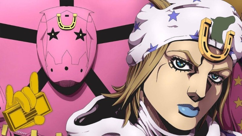 Создать мем: джоджо 3, джоджо джонни джостар, steel ball run джонни джостар