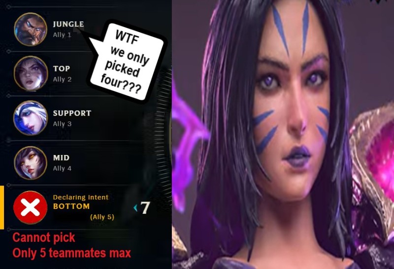 Create meme: game league of legends, kaisa cinematics, league of legends kaisa