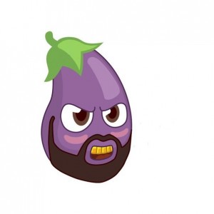 Create meme: eggplant cartoon, eggplant