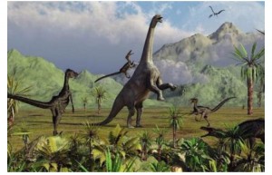 Create meme: dinosaur, 65 million years ago, the dinosaurs became extinct