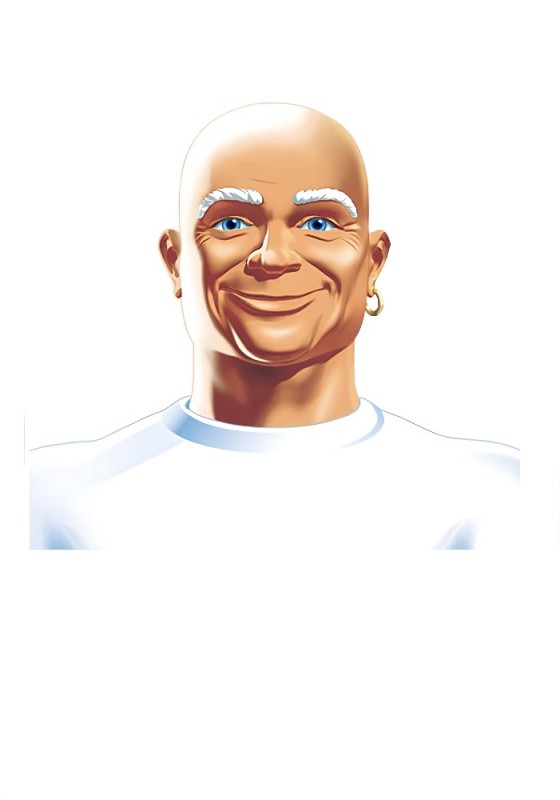 Создать мем: мистер пропер лицо, mr clean, мистер пропер 3д