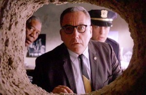 Create meme: the Shawshank redemption gif, the Shawshank redemption hole, the Director of the Shawshank