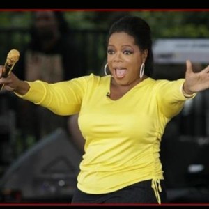 Create meme: Oprah, everybody, excited
