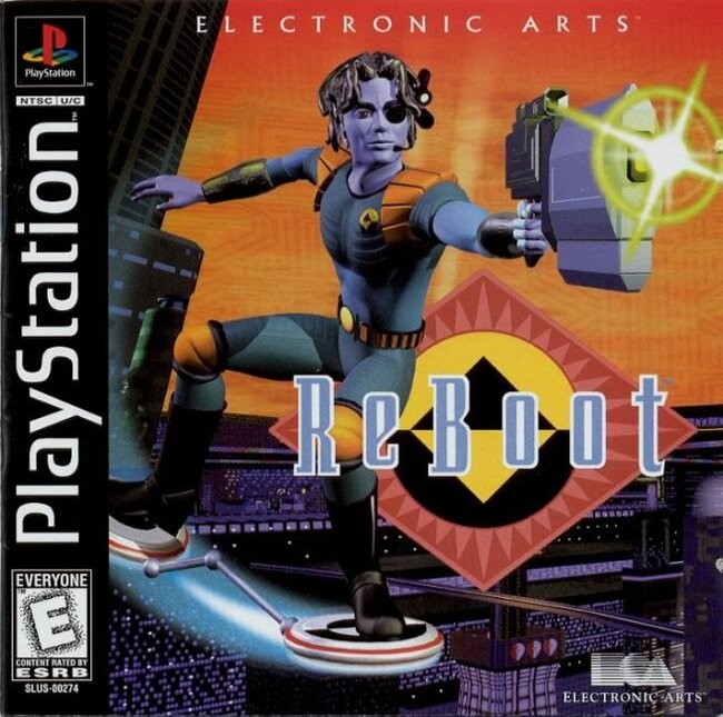 Create meme: reboot ps1, robots game 2005, Robots Game 2005