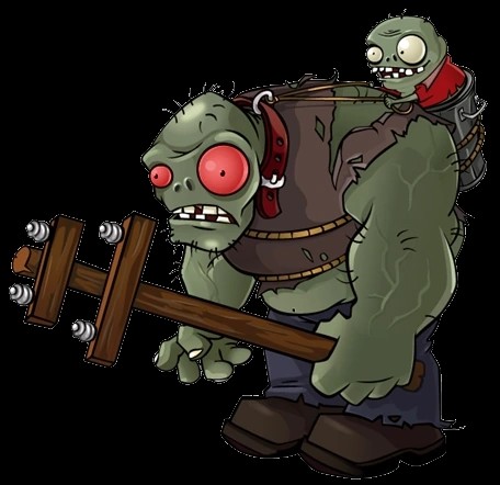 Create meme: plant vs zombie zombies, Gargantua zombies vs plants, gargantua from plants vs zombies