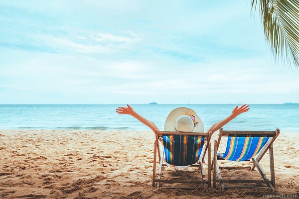Create meme: rest , perfect vacation, summer beach