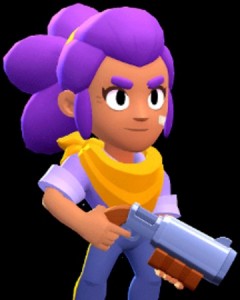 Создать мем: шелли из бравл старс, персонажи бравл старс, шелли brawl stars png