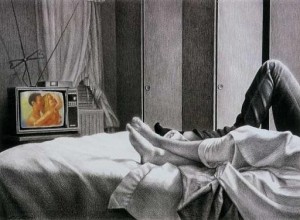 Create meme: surrealism, duane michals - the fallen angel, 1968, solitude by the window surrealism