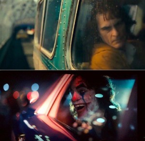Create meme: Joker, Joker 2019 in the car, Still from the film