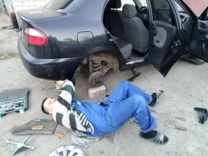 Create meme: photos of broken machines in the accident, the detained criminals, auto repair funny pictures