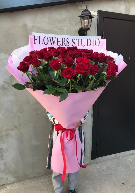 Create meme: bouquet , a bouquet of roses , 25 roses bouquet