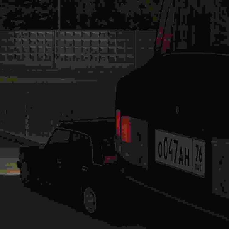 Create meme: darkness, VAZ 2105 in CRMP, security booth game