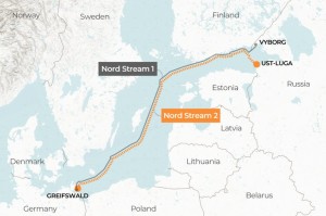 Создать мем: карта, северный поток, nord stream