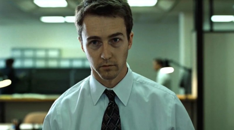 Create meme: Edward Norton meme, I have slept on this week, fight club edward norton