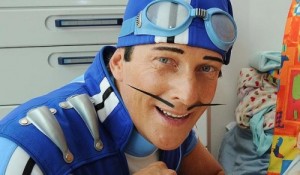 Create meme: sportacus, lazytown, lazy town