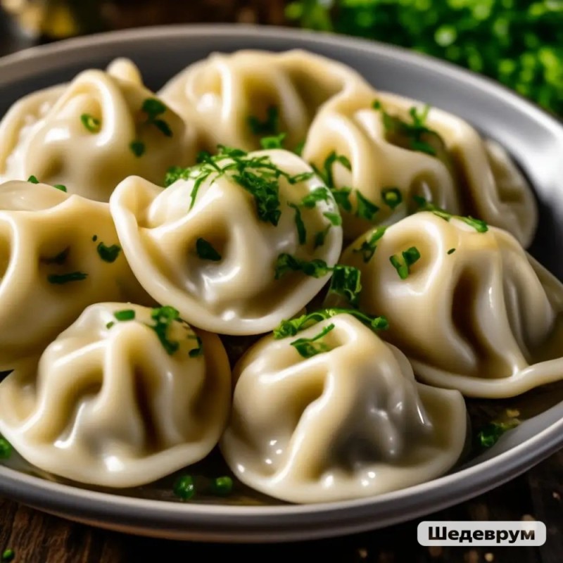 Create meme: dumplings, jusai manty, manti dumplings