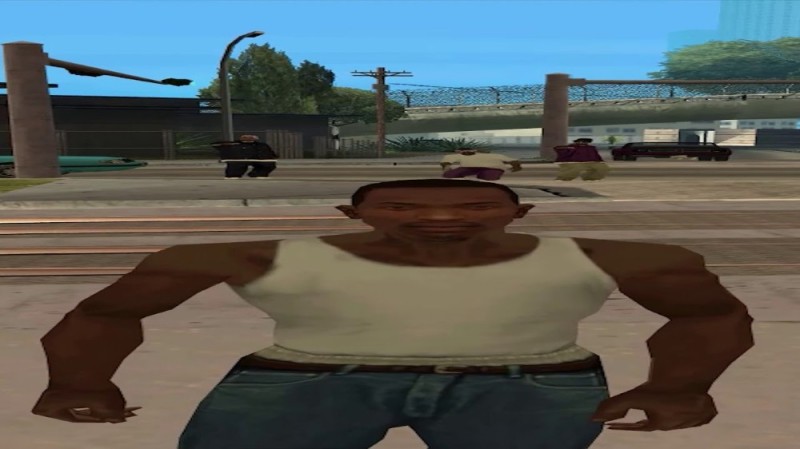 GTA San Andreas fat CJ - Create meme / Meme Generator - Meme-arsenal.com