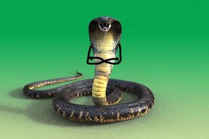 Создать мем: змея, cobra snake, королевская кобра