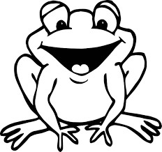Создать мем: эскиз лягушки, лягушки черно белые мультяшные, раскраска лягушка для детей