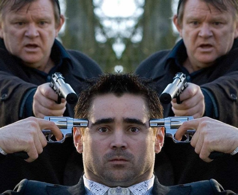 Create meme: lay low in bruges meme, Laying Low in Bruges (2007), Colin Farrell MEM