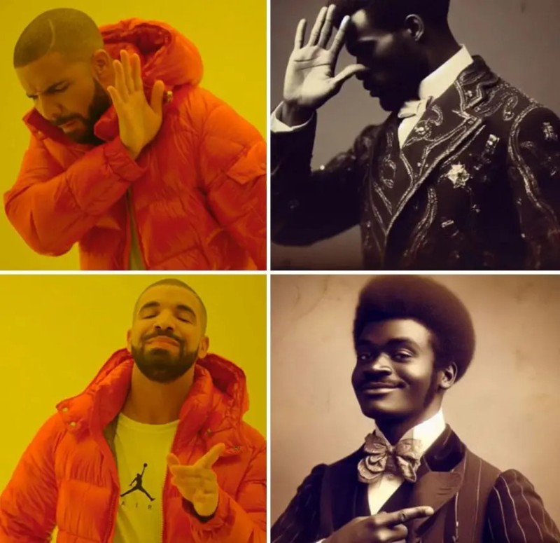 Создать мем: drake мем, дрейк мем, og buda джиган