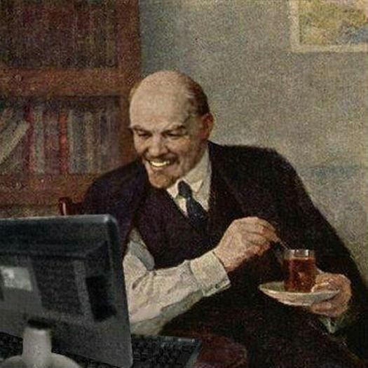 Create meme: memes about Lenin, Lenin , Lenin, Vladimir Ilyich smiling