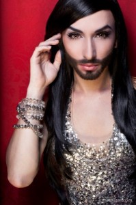 Создать мем: eurovision, бородатая женщина, кончита вурст евровидение