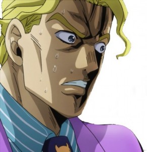 Create meme: killer Queen, jjba, yoshikage kira