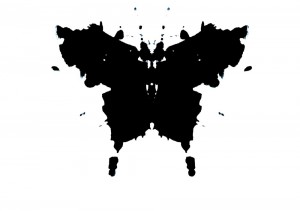 Create meme: Rorschach test, prima — "the butterfly effect, vol. 3 / the butterfly", Rorschach
