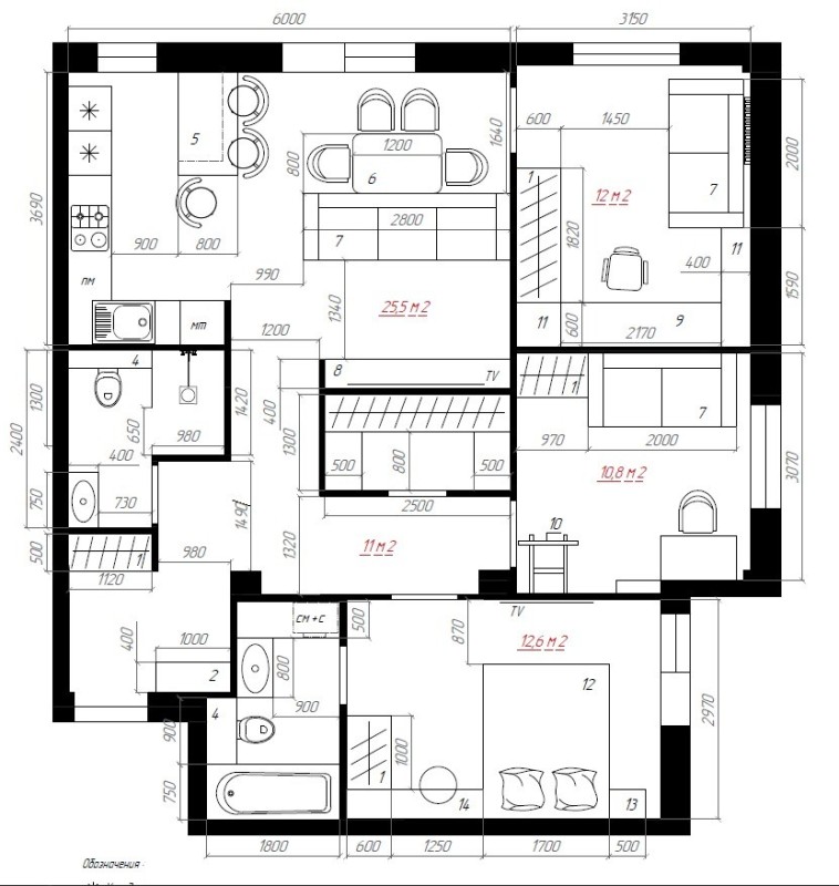 Create meme: floor plan, house layout, the layout of the apartment