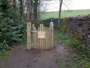 Create meme: the gate to the fence with their hands from wood, the fence, useless wicket